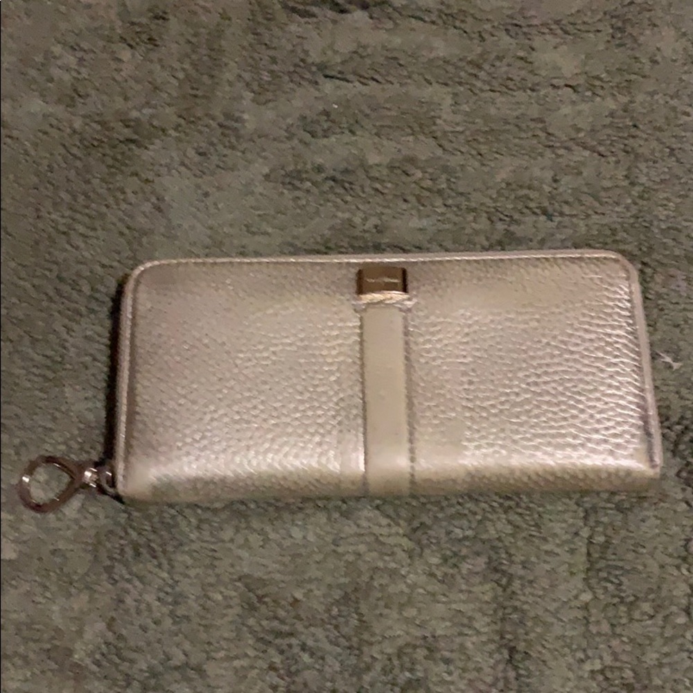 Cole Haan gold wallet